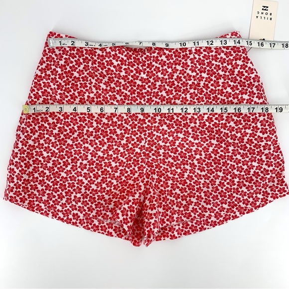 Billabong NWT Fuego Floral Set Me Up Short High-Waisted Pocketed Shorts, Large - Picture 10 of 15